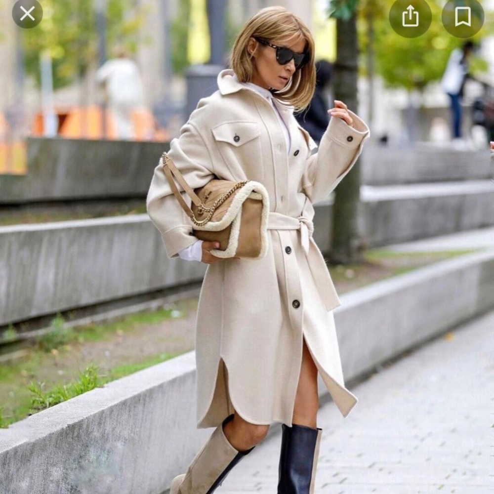 (Zara) NWT🏷 Faux Leather Jacket